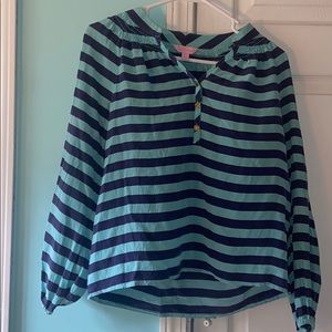lilly pulitzer size xs blouse
